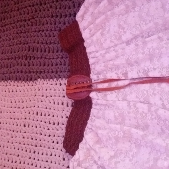 White lace skirt. Size L - Picture 2 of 3